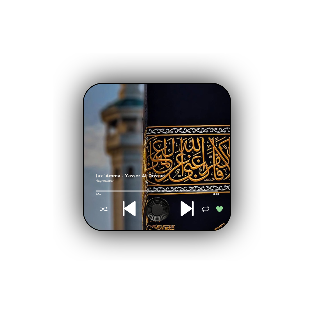 MagnetQuran avec son câble USB-C inclus
